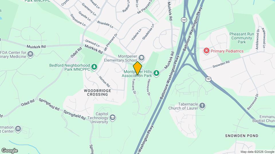 9208 Oregold Ct Map and Location Details