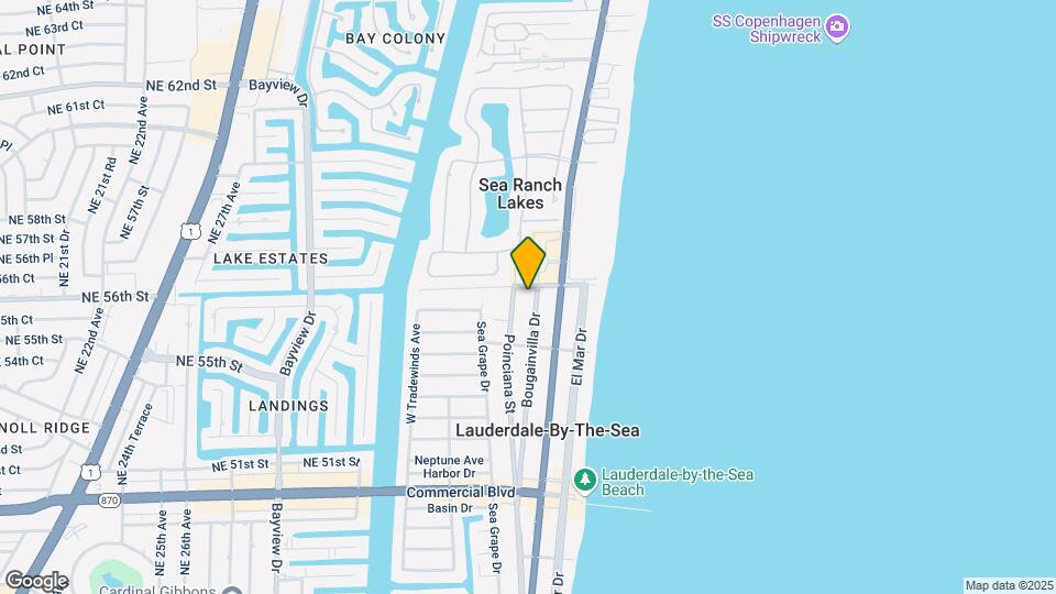 4649 Bougainvilla Dr, Unit 2 Map and Location Details