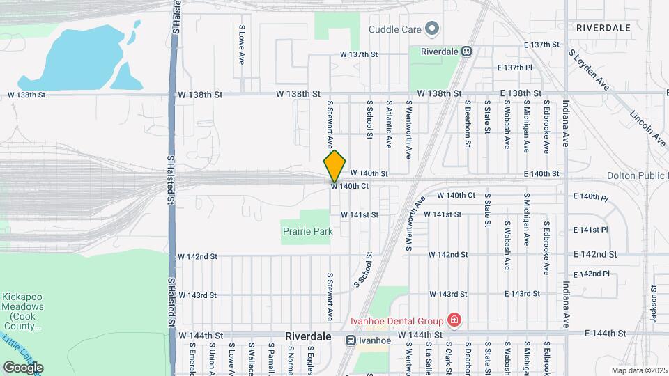 14023 Stewart Ave Mapa y Detalles de la Ubicación