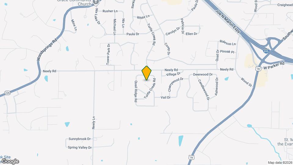 2106 Bob White Cove Map and Location Details