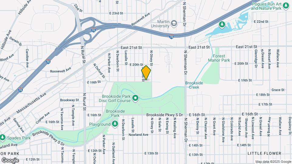 3409 Brookside Pkwy S Dr Map and Location Details