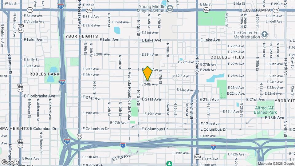 3202 N 16th St Mapa y Detalles de la Ubicación
