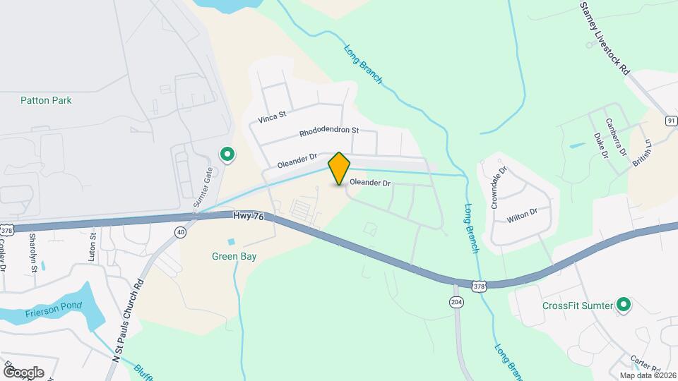 3690 Oleander Dr Map and Location Details