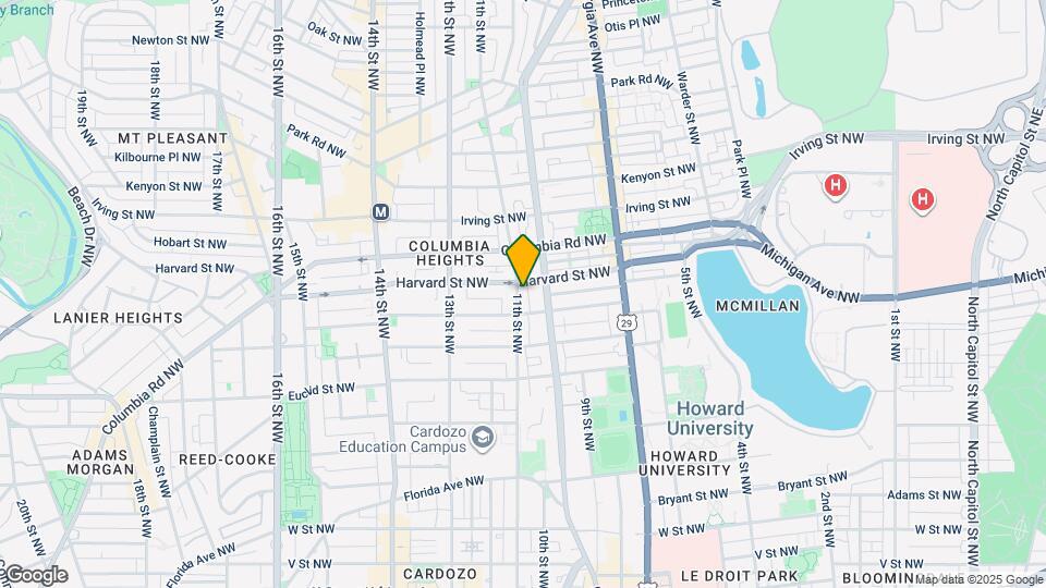 2825 11th St NW Mapa y Detalles de la Ubicación