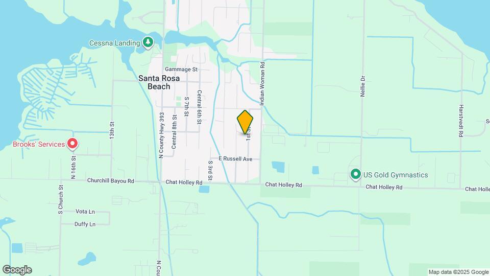 105 1st St Map and Location Details