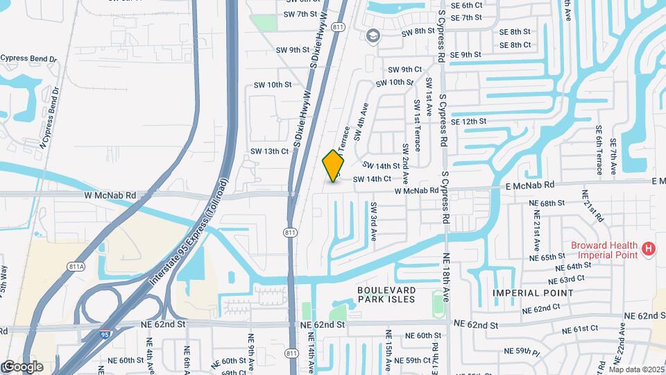 501 SW 15th St Map and Location Details