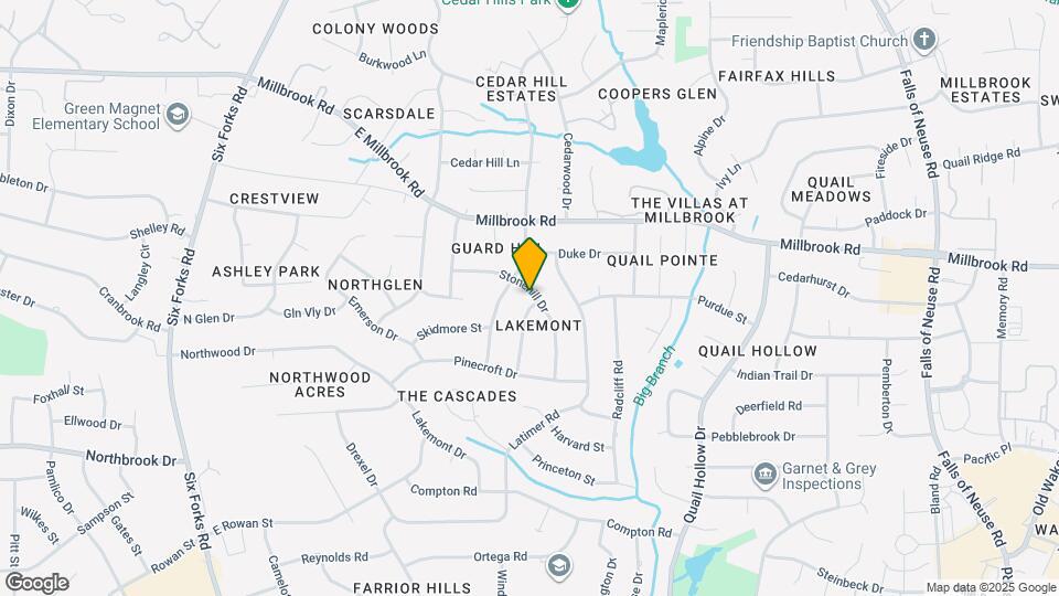 4901 Stonehill Dr Map and Location Details