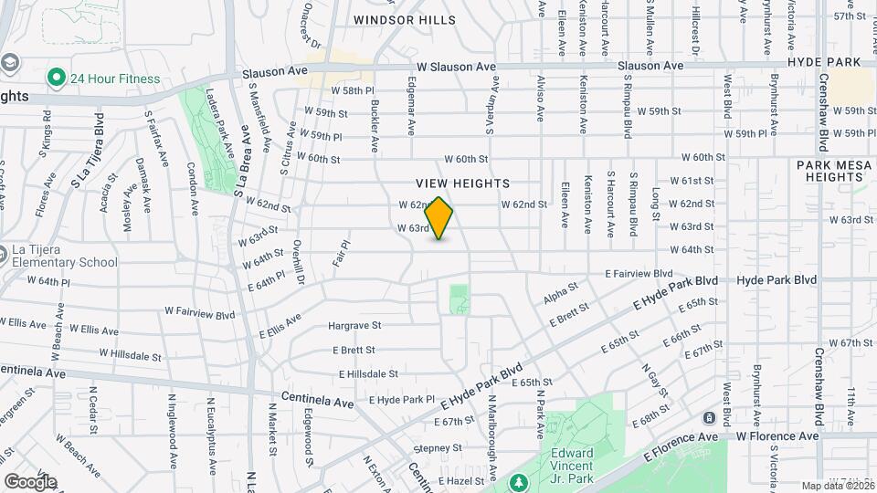 4239 W 64th St Map and Location Details