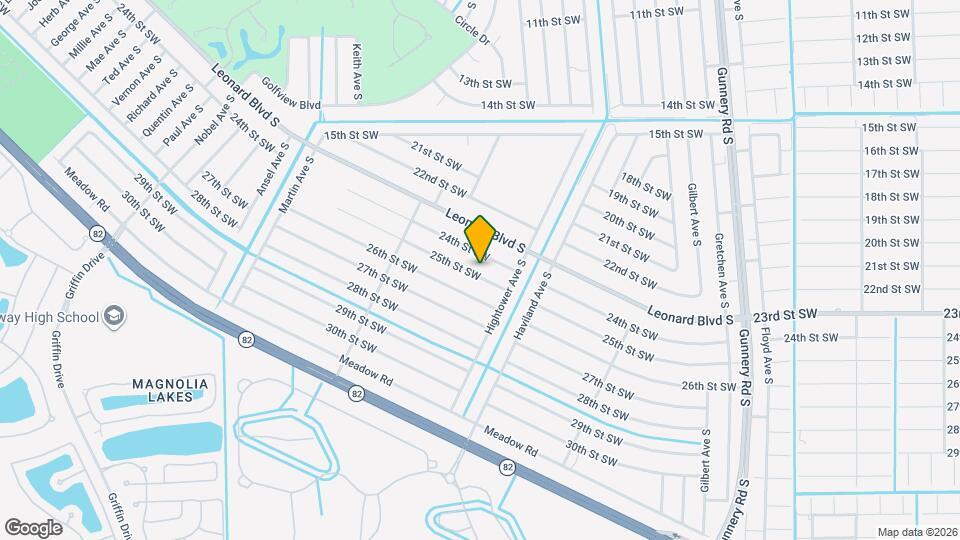 4618 25th St SW Map and Location Details