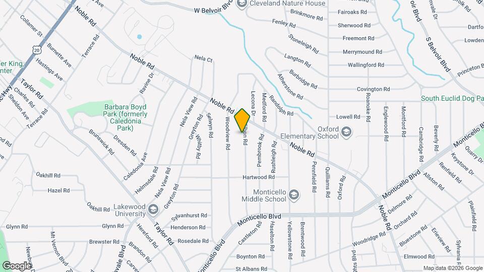 912 Elbon Rd Map and Location Details