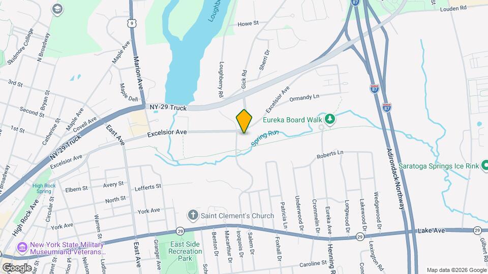 182 Excelsior Ave Map and Location Details