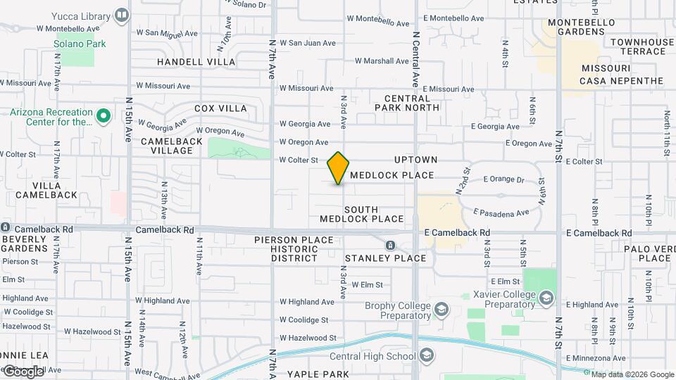 301 W Medlock Dr Map and Location Details