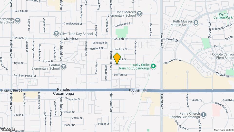 7914 Malvern Ave Mapa y Detalles de la Ubicación