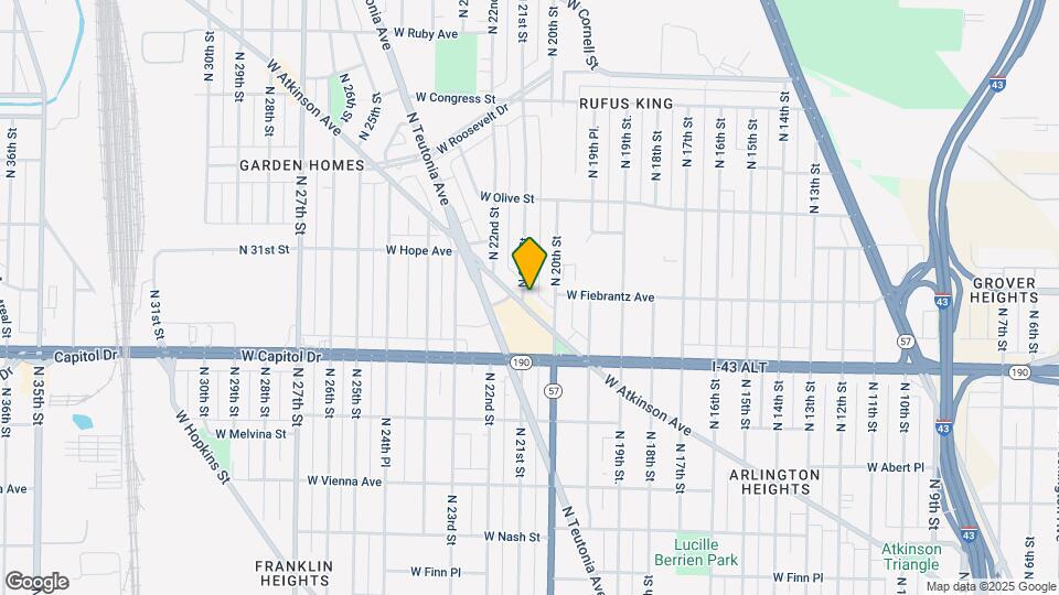 2040 W Atkinson Ave Map and Location Details