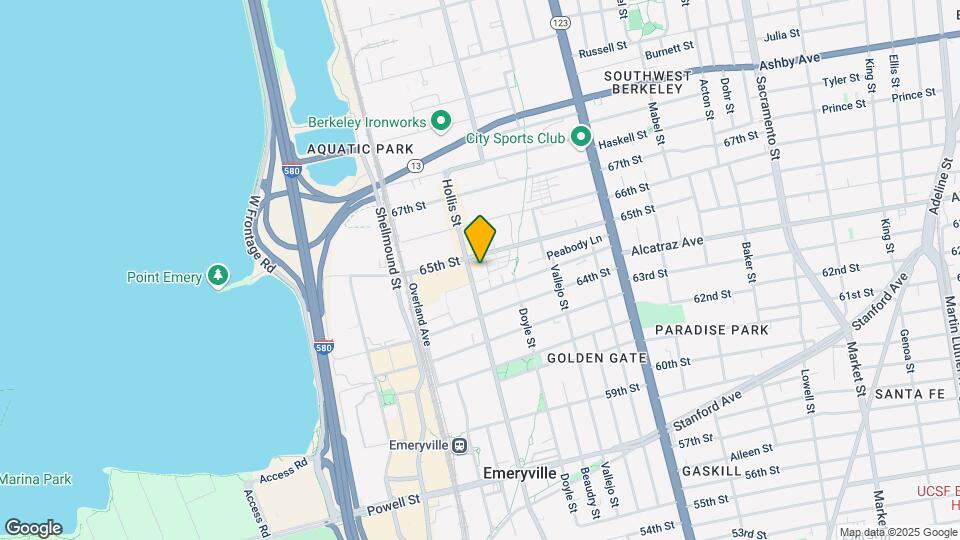 1319 65th St Map and Location Details