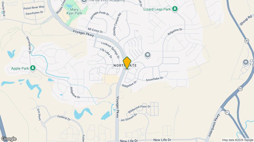 11824 Wildwood Ridge Dr Map and Location Details
