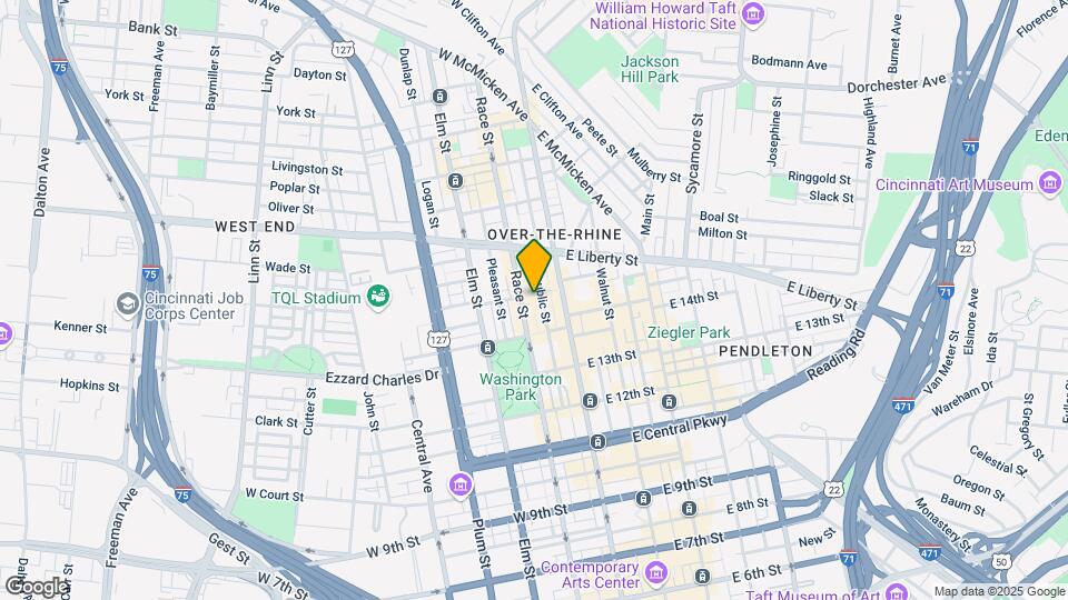 1433 Republic St Map and Location Details
