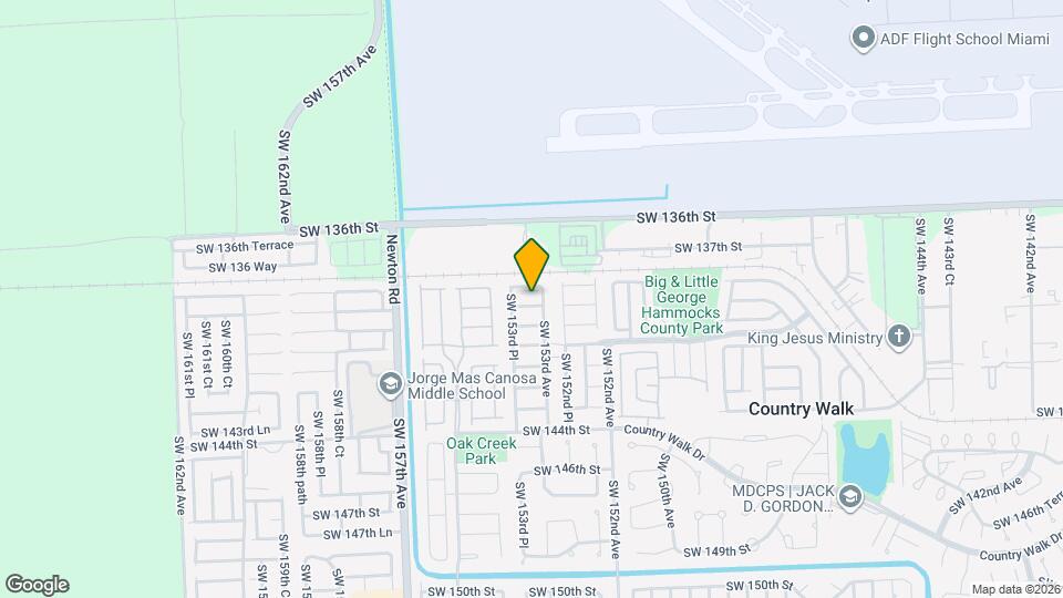 15341 SW 139th St Mapa y Detalles de la Ubicación