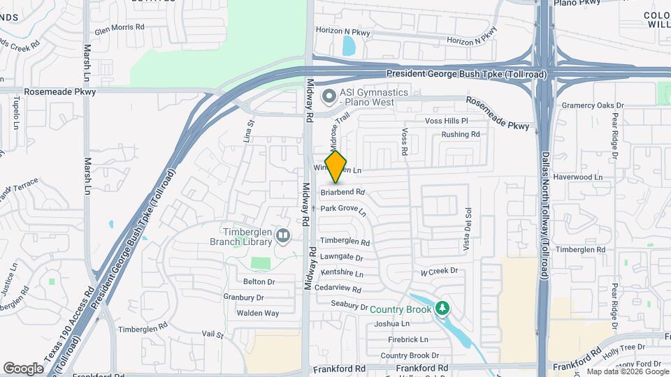 4035 Briarbend Rd Map and Location Details