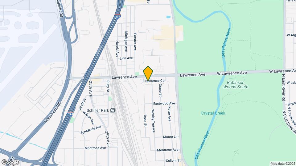 9511 Lawrence Ct Map and Location Details