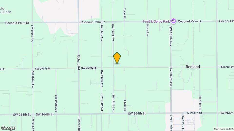 19275 SW 256th St Map and Location Details