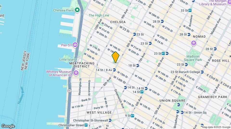 305 W 16th St Map and Location Details