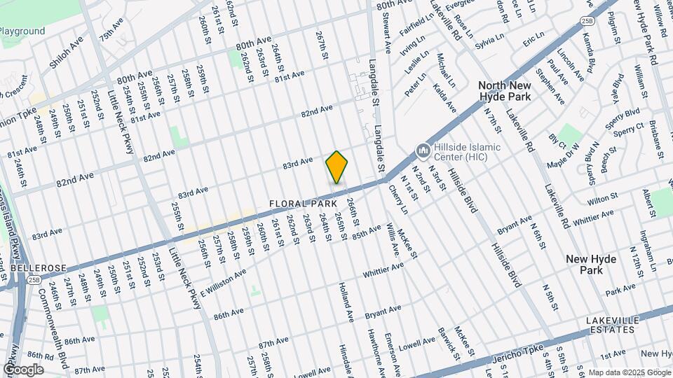265-07 Hillside Ave. Map and Location Details