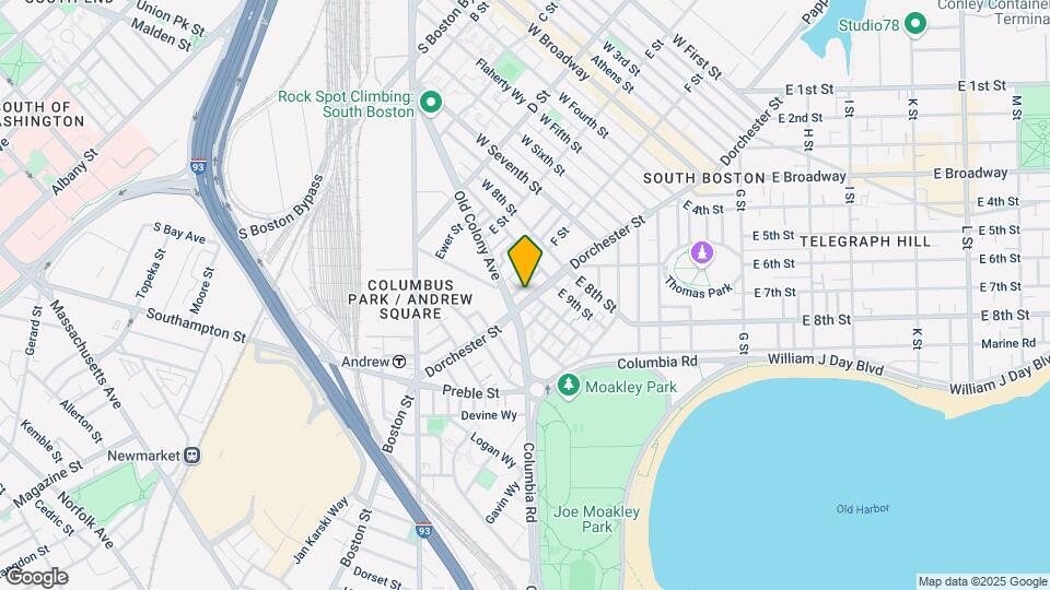 287 Dorchester St, Unit 3-bed 2-bath Map and Location Details
