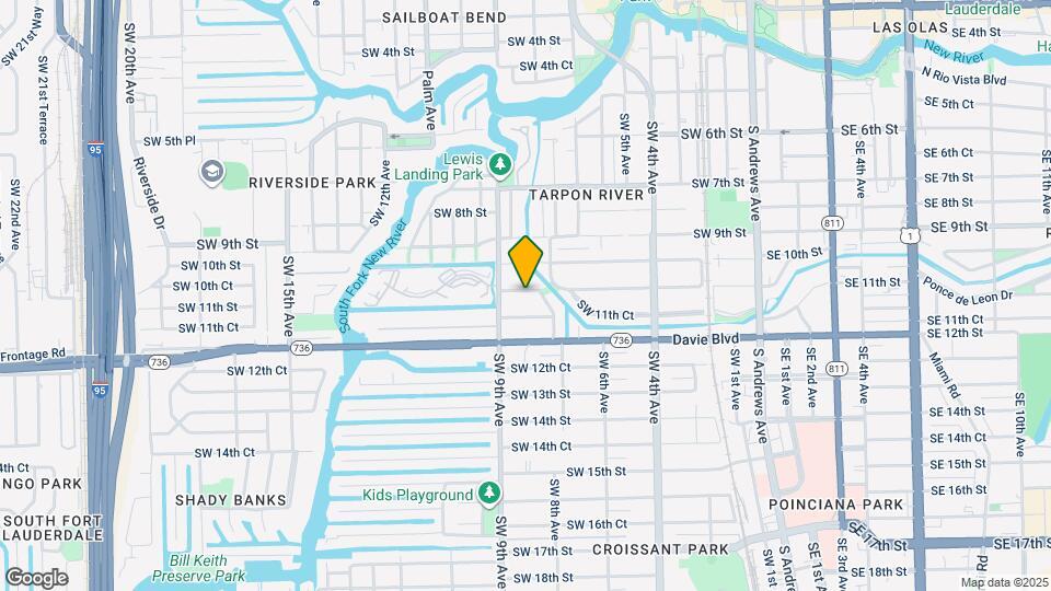 834 SW 11th St Map and Location Details
