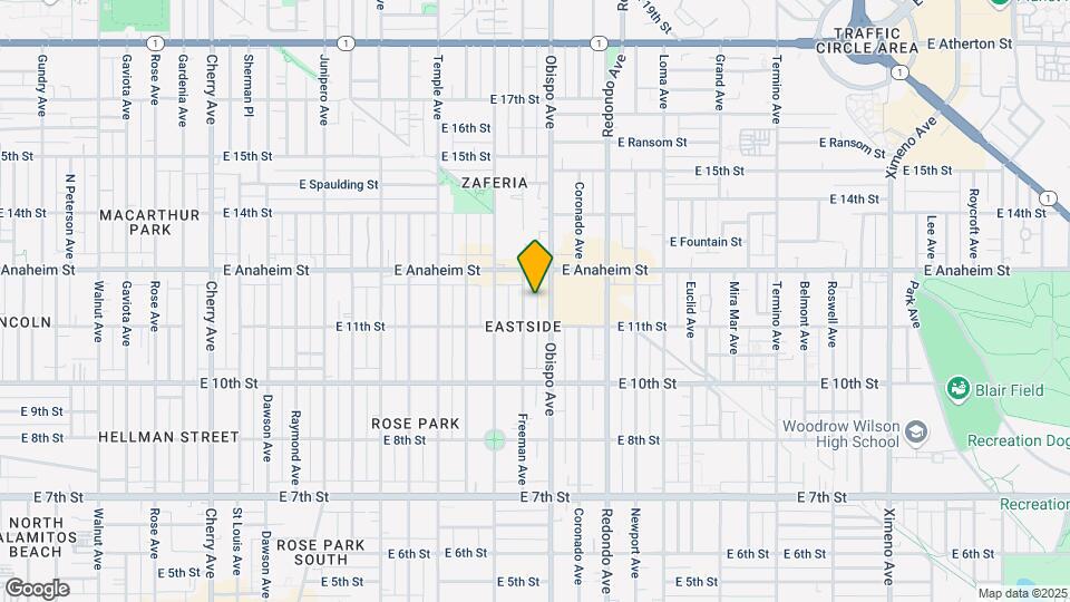 1140 Freeman Ave Map and Location Details