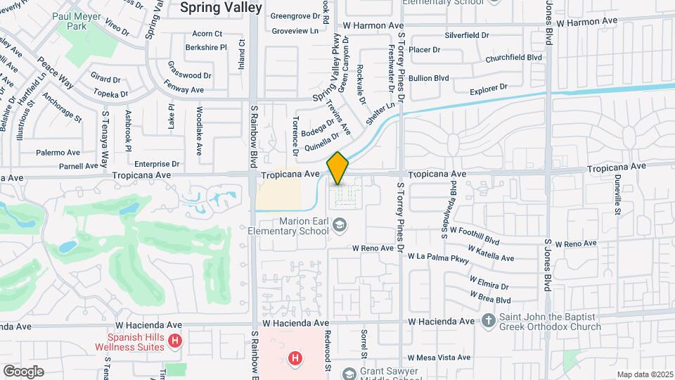 6649 W Tropicana Ave Map and Location Details
