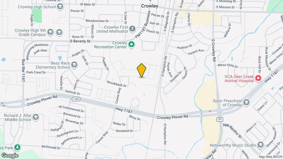 313 Palm St Map and Location Details