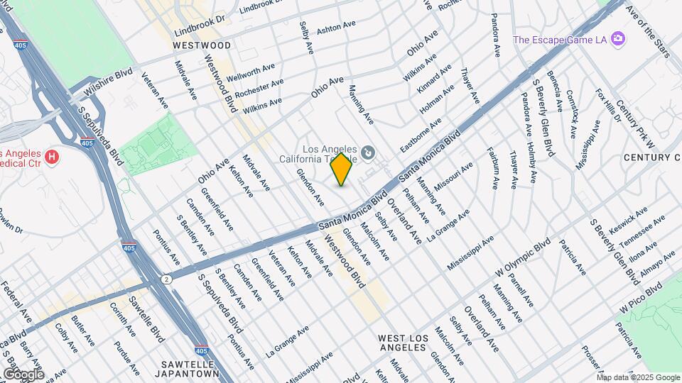 1738 Malcolm Ave. Mapa y Detalles de la Ubicación