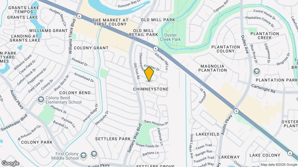 3907 Windmill St Map and Location Details