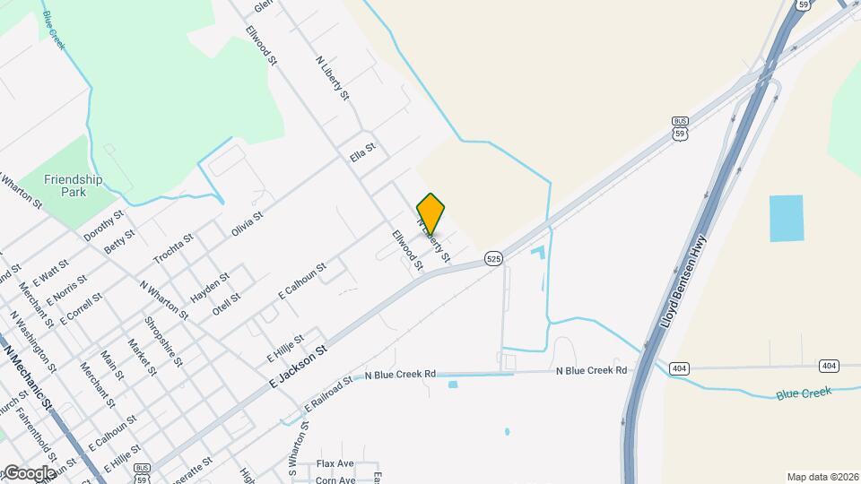 1311 Fred St Map and Location Details