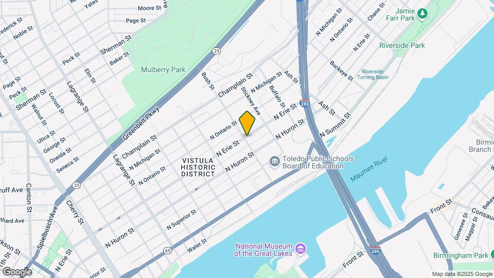 626 Bush St Map and Location Details