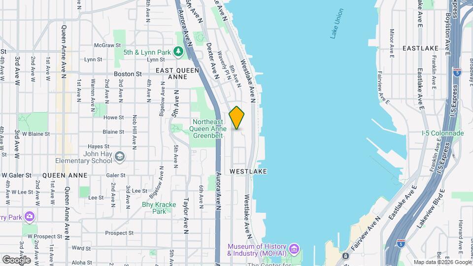 1726 Dexter Ave N Map and Location Details