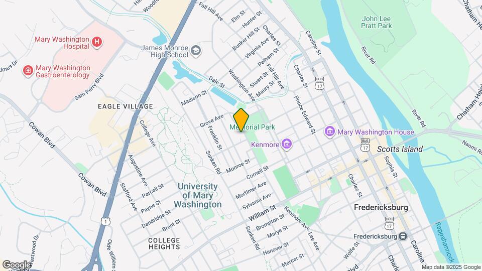 1400 Kenmore Ave Map and Location Details