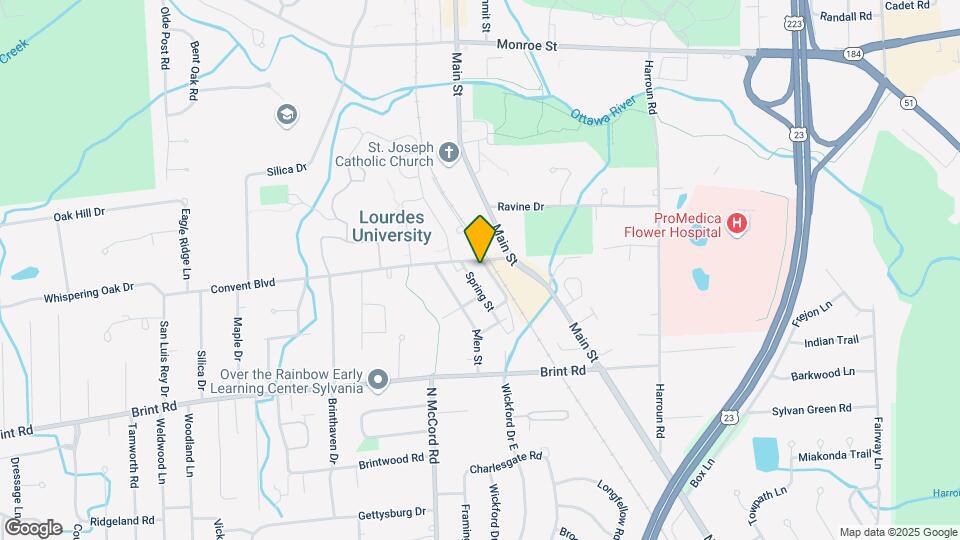 6617 Convent Blvd Map and Location Details