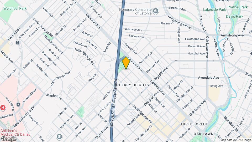 3312 Hawthorne Ave Map and Location Details