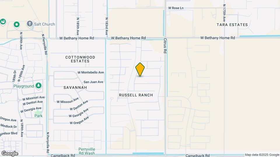 18029 W San Miguel Ave Map and Location Details
