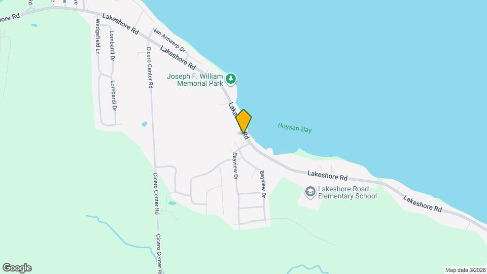 7086 Lakeshore Rd Map and Location Details