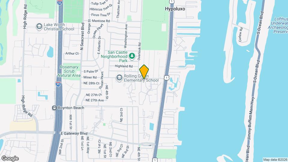 647 Waterside Dr Map and Location Details