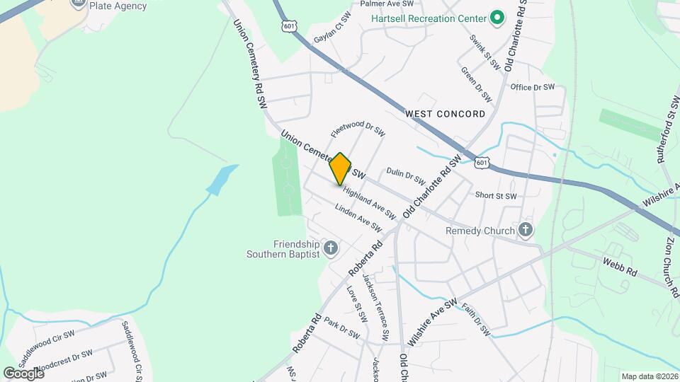 220 Highland Ave SW Map and Location Details