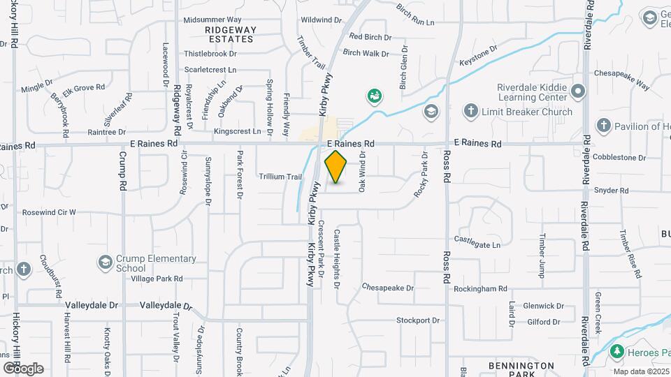 6496 Frosty Leaf Dr Map and Location Details