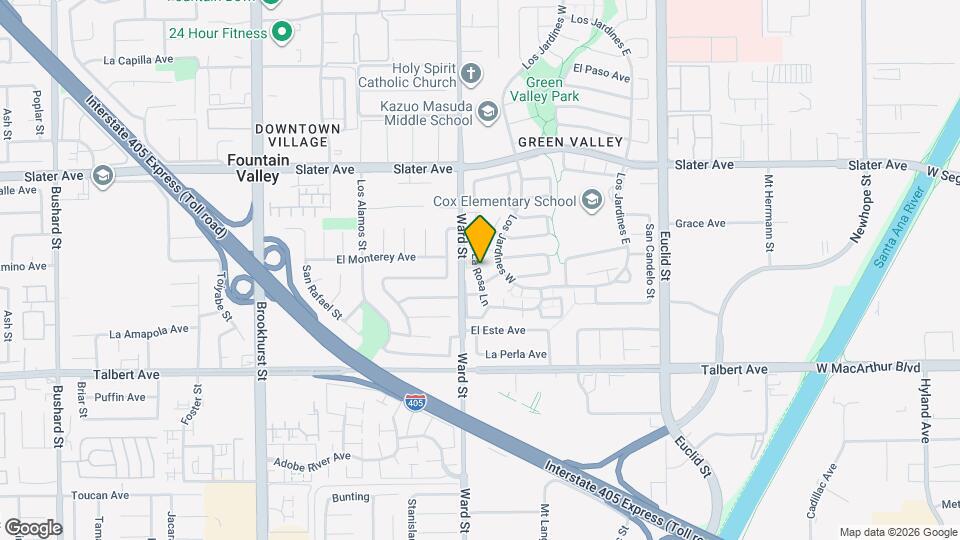 17740 La Rosa Ln Map and Location Details