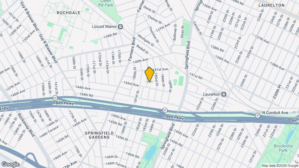 14151 182nd St, Unit 2 Mapa y Detalles de la Ubicación