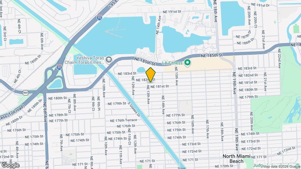 1315 NE 181st St Map and Location Details