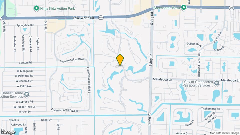 4501 Fountains Dr, Unit 106 Map and Location Details