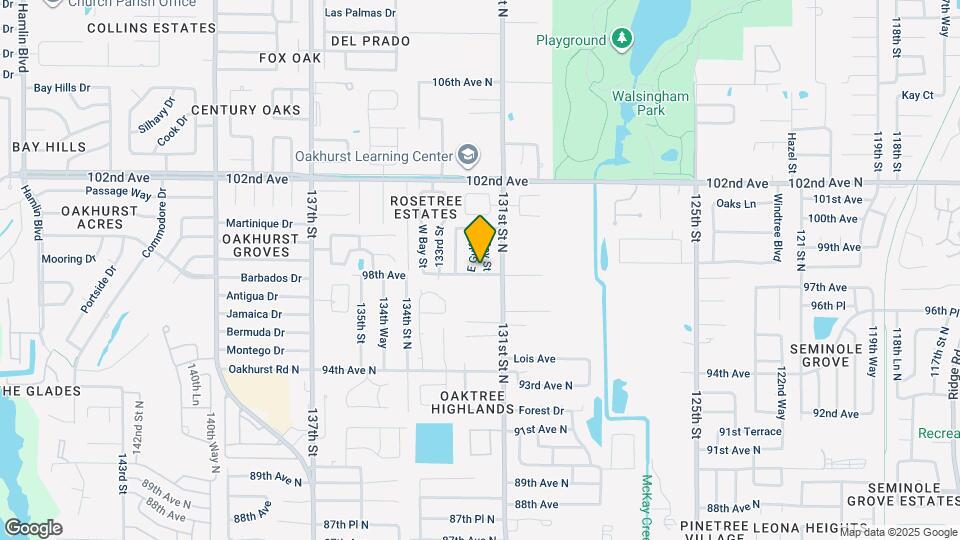 9800 E Bay St Map and Location Details